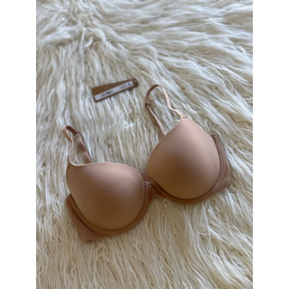 Skims Fits Everybody Push-up Demi Bra Clay 32D